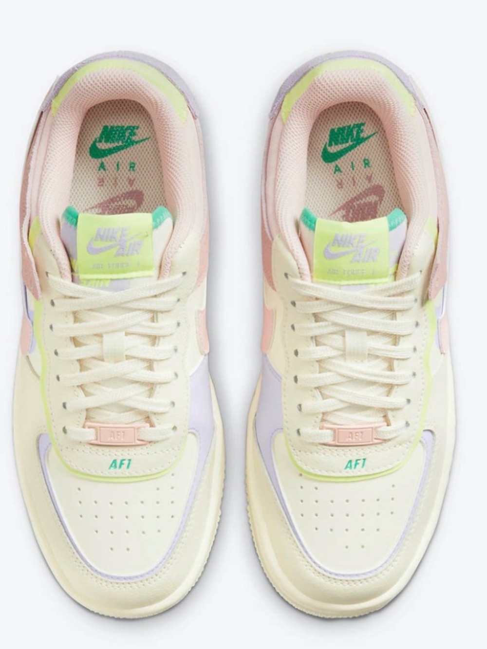 Nike Air Force 1 Shadow "Pastel/Cashmere" in "once worn"